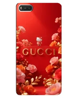 Чехол для Xiaomi Mi8 с картинкой «Gucci — золотой сад»
