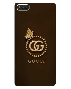 Чехол для Xiaomi Mi8 с картинкой «Gucci — золотая бабочка»
