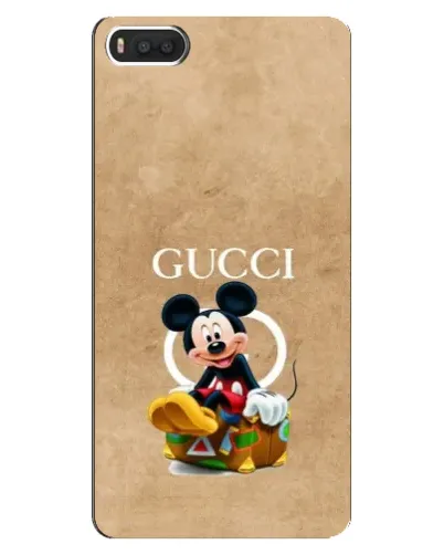 Чехол для Xiaomi Mi8 с картинкой «Микки Маус Gucci — крафт»