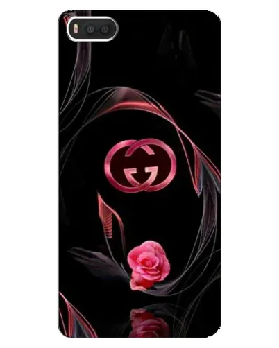 Чехол для Xiaomi Mi8 с картинкой «Gucci — неоновая роза»