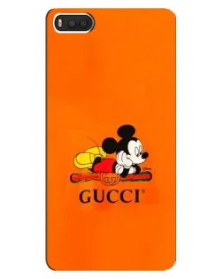 Чехол для Xiaomi Mi8 с картинкой «Микки Маус Gucci — оранж» Чехол для Xiaomi Mi8 с картинкой «Микки Маус Gucci — оранж»