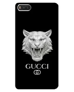 Чехол для Xiaomi Mi8 с картинкой «Gucci — серебряный лев» Чехол для Xiaomi Mi8 с картинкой «Gucci — серебряный лев»