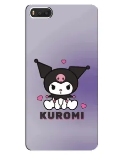 Чохол для Xiaomi Mi8 з картинкою «Kuromi — фіолетовий арт»