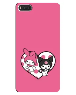 Чохол для Xiaomi Mi8 з картинкою «Kuromi та My Melody»