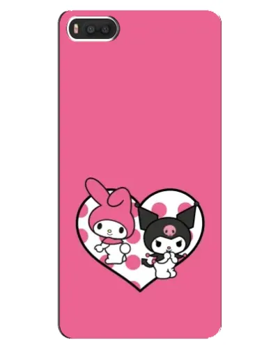 Чохол для Xiaomi Mi8 з картинкою «Kuromi та My Melody» Чохол для Xiaomi Mi8 з картинкою «Kuromi та My Melody»