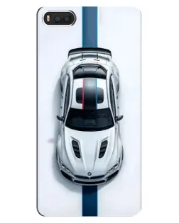 Чехол для Xiaomi Mi8 с картинкой «Вид сверху — BMW M»