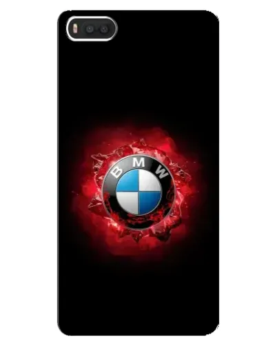 Чехол для Xiaomi Mi8 с картинкой «Логотип BMW — вспышка»