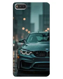 Чехол для Xiaomi Mi8 с картинкой «BMW в огнях города»