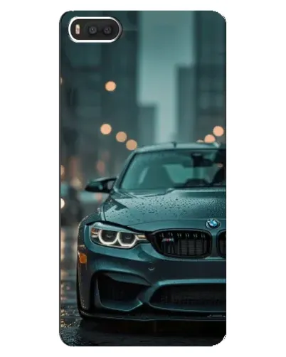 Чехол для Xiaomi Mi8 с картинкой «BMW в огнях города»