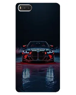 Чехол для Xiaomi Mi8 с картинкой «BMW на мокрой дороге»