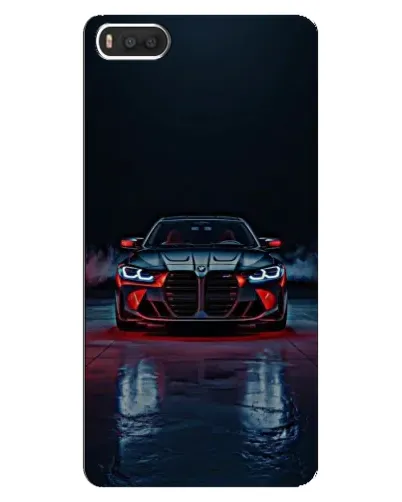 Чехол для Xiaomi Mi8 с картинкой «BMW на мокрой дороге»