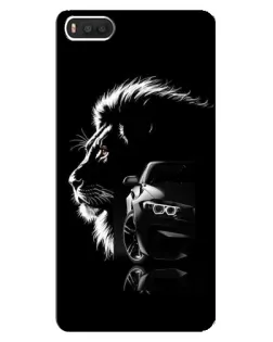 Чехол для Xiaomi Mi8 с картинкой «BMW и лев»
