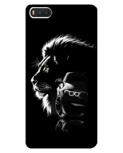 Чехол для Xiaomi Mi8 с картинкой «BMW и лев»