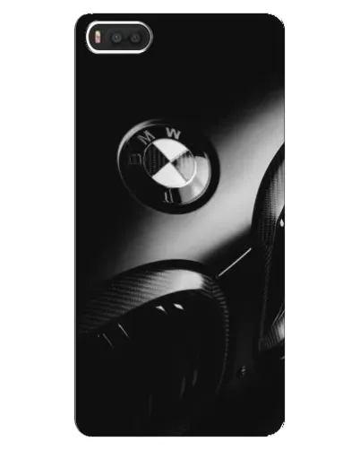 Чехол для Xiaomi Mi8 с картинкой «Эмблема BMW — макро»
