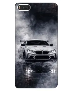 Чехол для Xiaomi Mi8 с картинкой «BMW сквозь туман»