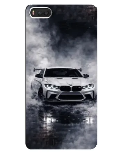 Чехол для Xiaomi Mi8 с картинкой «BMW сквозь туман»