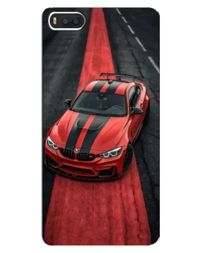 Чехол для Xiaomi Mi8 с картинкой «BMW на красной дорожке»