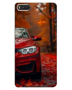 Чехол для Xiaomi Mi8 с картинкой «Осенняя BMW M4»
