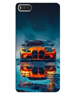 Чехол для Xiaomi Mi8 с картинкой «BMW — золотая эмблема»