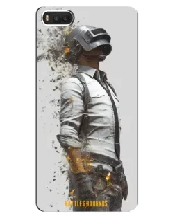 Чехол для Xiaomi Mi8 с картинкой «PUBG — боец в пыли»