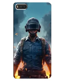 Чехол для Xiaomi Mi8 с картинкой «PUBG — реалистичный герой»