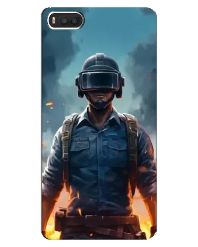 Чехол для Xiaomi Mi8 с картинкой «PUBG — реалистичный герой» Чехол для Xiaomi Mi8 с картинкой «PUBG — реалистичный герой»