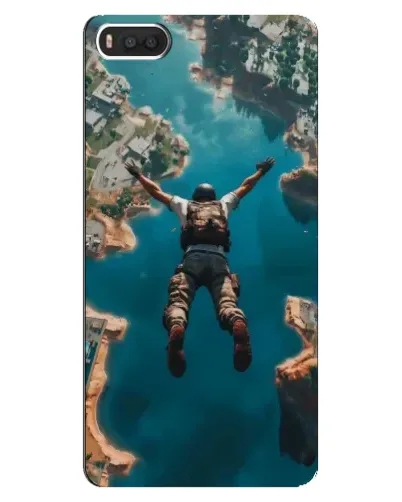 Чехол для Xiaomi Mi8 с картинкой «PUBG — свободное падение» Чехол для Xiaomi Mi8 с картинкой «PUBG — свободное падение»