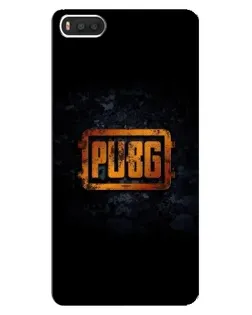 Чехол для Xiaomi Mi8 с картинкой «PUBG — золотой логотип»
