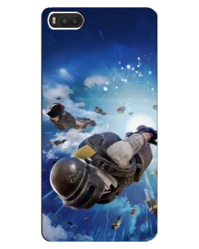 Чехол для Xiaomi Mi8 с картинкой «Десант PUBG — прыжок» Чехол для Xiaomi Mi8 с картинкой «Десант PUBG — прыжок»