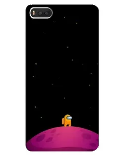 Чехол для Xiaomi Mi8 с картинкой «Одинокий герой на планете»