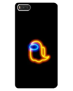 Чехол для Xiaomi Mi8 с картинкой «Among Us неоновое сияние»
