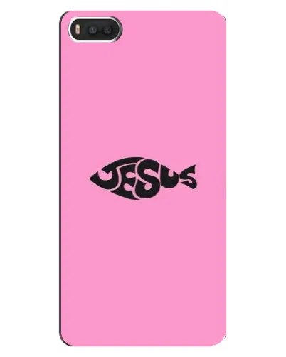 Чохол для Xiaomi Mi8 з картинкою «Рожевий символ Jesus» Чохол для Xiaomi Mi8 з картинкою «Рожевий символ Jesus»