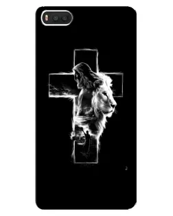 Чехол для Xiaomi Mi8 с картинкой «Сияющий крест Jesus»