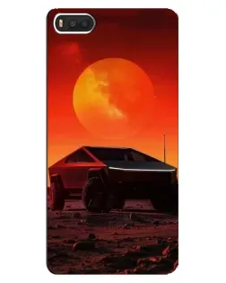 Чехол для Xiaomi Mi8 с картинкой «Cybertruck на Марсе»