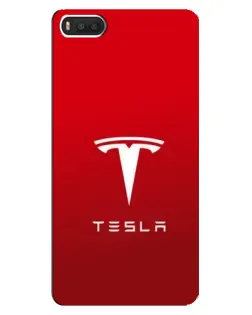 Чехол для Xiaomi Mi8 с картинкой «Tesla Red Classic»