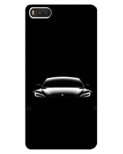 Чехол для Xiaomi Mi8 с картинкой «Фары Tesla Night»