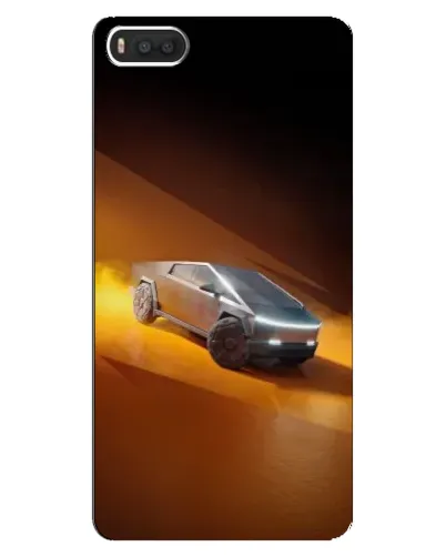 Чехол для Xiaomi Mi8 с картинкой «Cybertruck в пустыне»