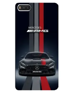 Чехол для Xiaomi Mi8 с картинкой «Mercedes — белый карбон» Чехол для Xiaomi Mi8 с картинкой «Mercedes — белый карбон»