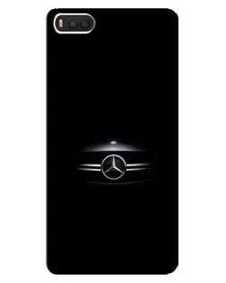 Чехол для Xiaomi Mi8 с картинкой «Mercedes — абстрактные линии»