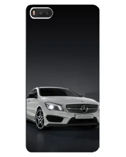 Чехол для Xiaomi Mi8 с картинкой «Mercedes AMG GT Silver»