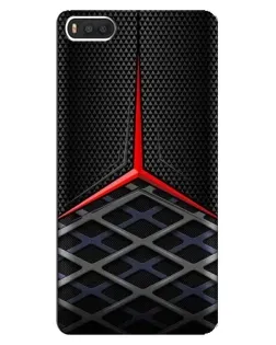 Чехол для Xiaomi Mi8 с картинкой «Mercedes Carbon Grid»