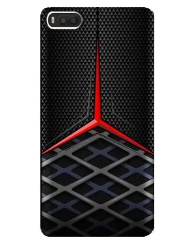 Чехол для Xiaomi Mi8 с картинкой «Mercedes Carbon Grid»