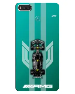 Чехол для Xiaomi Mi8 с картинкой «Mercedes AMG Petronas»