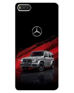 Чехол для Xiaomi Mi8 с картинкой «Mercedes G-Class красный»