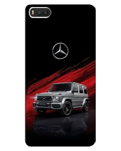 Чехол для Xiaomi Mi8 с картинкой «Mercedes G-Class красный»