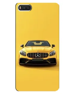 Чехол для Xiaomi Mi8 с картинкой «Желтый Mercedes GT»