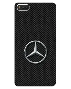 Чохол для Xiaomi Mi8 з картинкою «Карбоновий Mercedes стиль»
