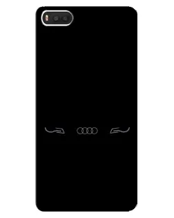 Чехол для Xiaomi Mi8 с картинкой «Audi — световой подпись»