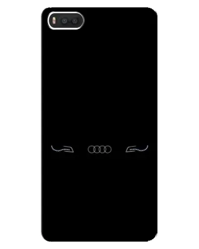 Чехол для Xiaomi Mi8 с картинкой «Audi — световой подпись»