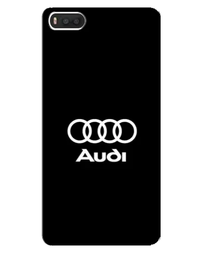 Чехол для Xiaomi Mi8 с картинкой «Классическое лого Audi»